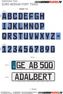 custom german license plates