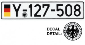 german license plates