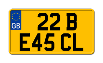 uk number plate 1