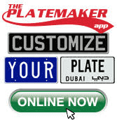 personal plate maker