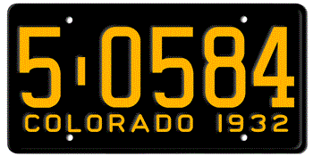 Colorado Ski Country USA License Plate
