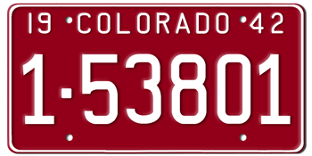 Colorado License Plates - LICENSEPLATES.TV