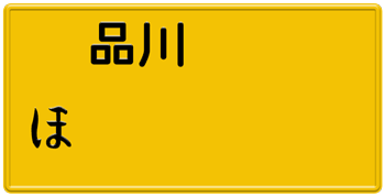 Customize License Plate