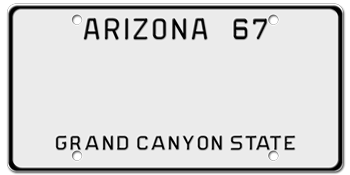 Customize License Plate