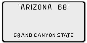 Customize License Plate