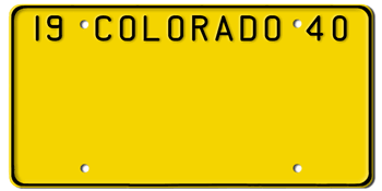 Customize License Plate