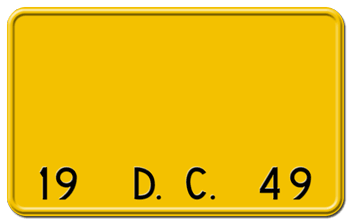 Customize License Plate