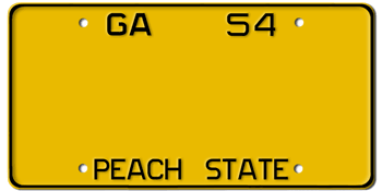 Customize License Plate