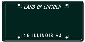 Customize License Plate