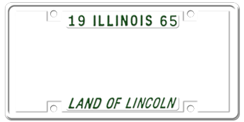 Customize License Plate