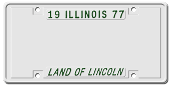 Customize License Plate