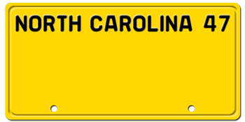 Customize License Plate