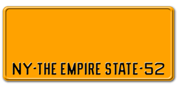 Customize License Plate