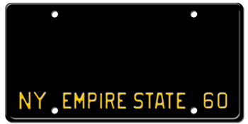 Customize License Plate