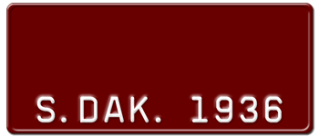 Customize License Plate