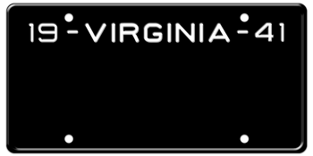 Customize License Plate