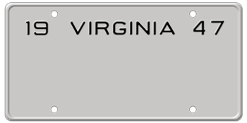 Customize License Plate