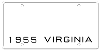 Customize License Plate