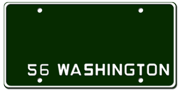 Customize License Plate