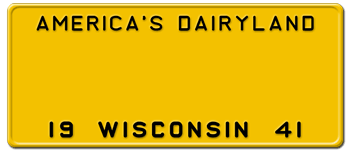 Customize License Plate