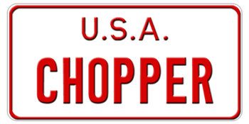 MOTORCYCLE LICENSE PLATE MC000WR - AND STATE/COUNTRY