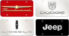 Auto Brand License Plates