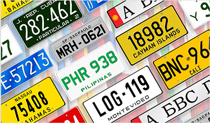 International License Plate