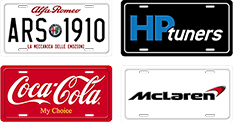 Promotional License Plates