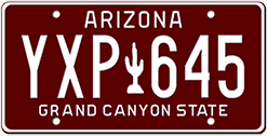 Samples of License Plates with Painted Finish