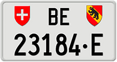 Samples of License Plates With Reflective Finishes Image